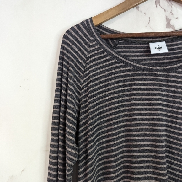 Cabi Long Sleeve T Shirt Top Blair Tunic Dolman Scoop - Picture 2 of 7